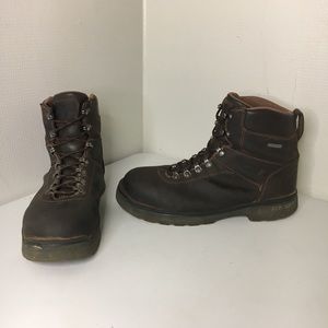 Danner Iron Soft 6” work Boots Mens Brown Leather sz 10 D